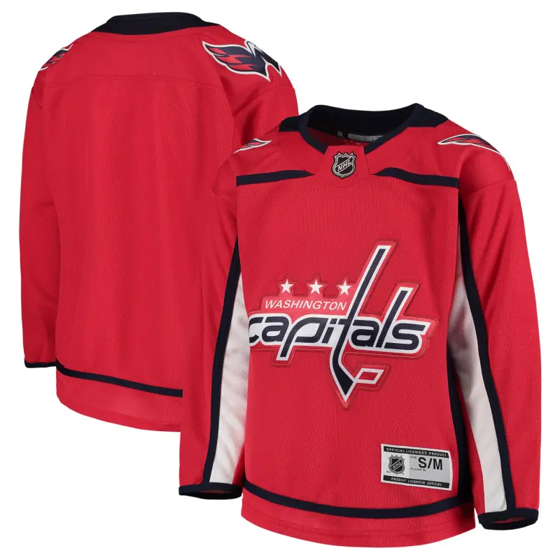 youth red washington capitals home premier team jersey