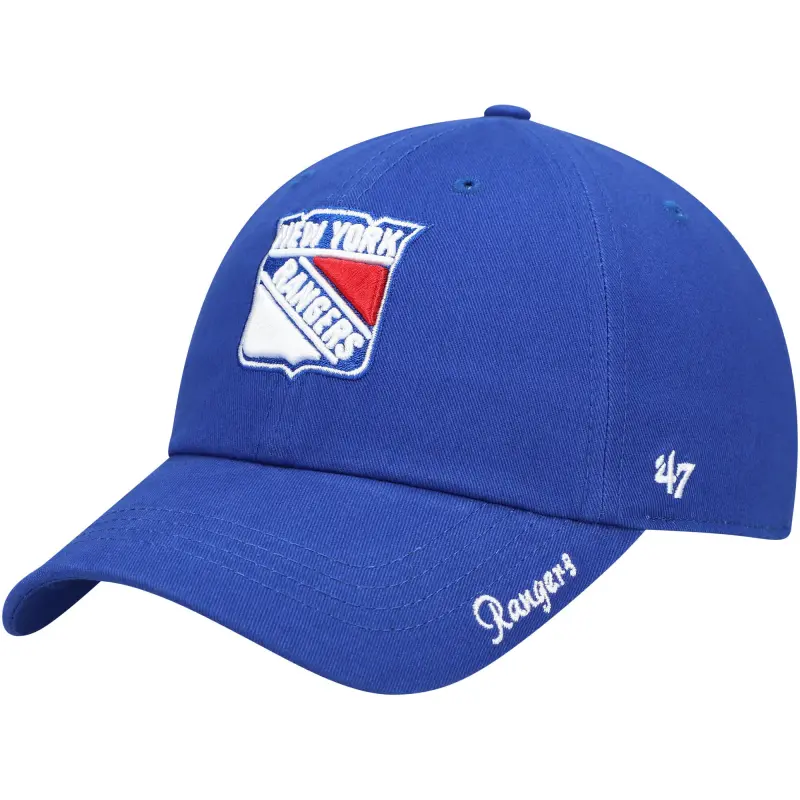 women8217s 821747 blue new york rangers team miata clean up adjustable hat